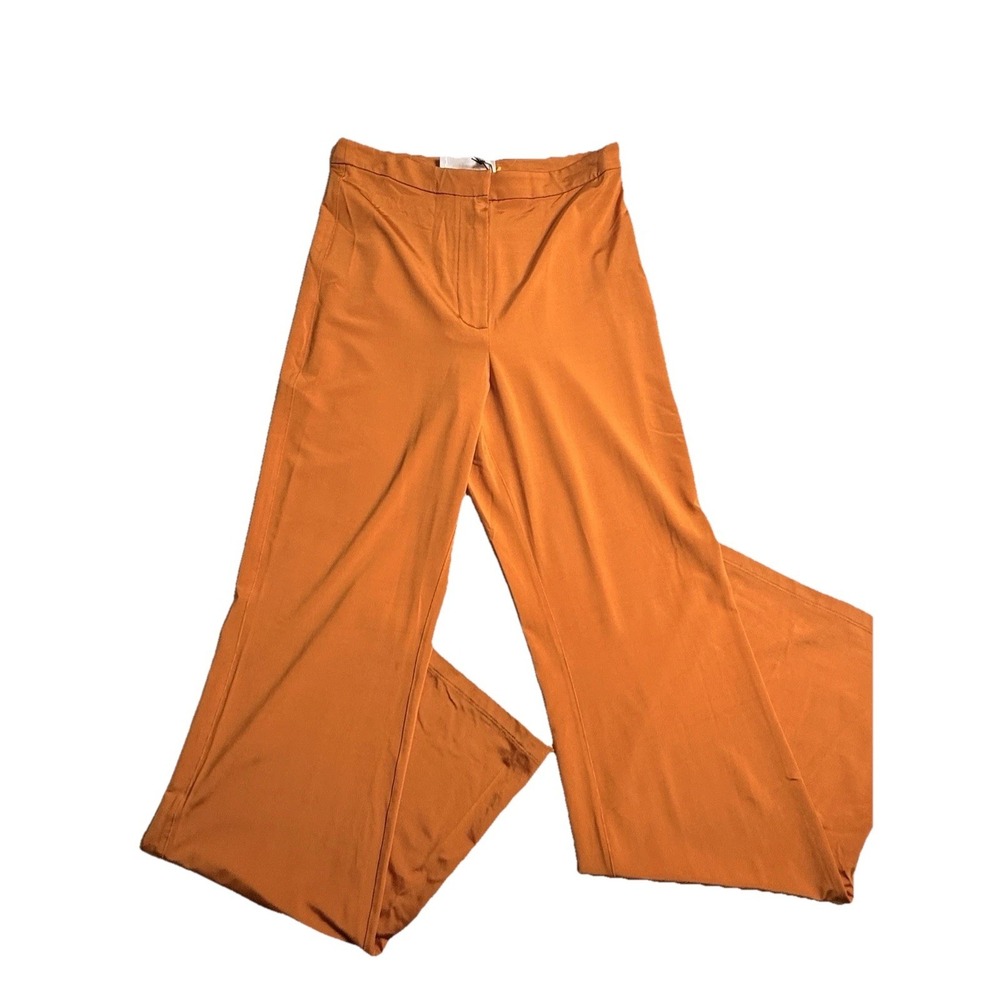 Remain Birger Christensen Woman's Orange flared‎ trouser  Pants High Rise Size 4